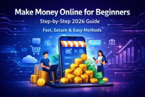 How to make money online for beginners step by step guide 2026